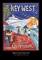 Key West Poster by R. Bolton Smith